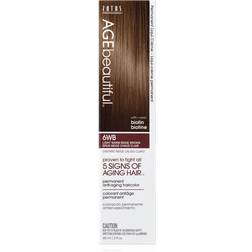 AGEbeautiful Permanent Liqui-Creme Hair Color Dye, Coverage, 6WB Light Warm