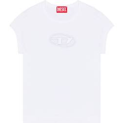 Diesel T-shirt con logo peekaboo T-Shirts Donna Bianco Bianco