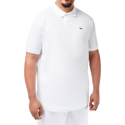 Lacoste Big & Tall Classic Pique Polo Shirt White white