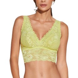 Cosabella Never Say Never Plungie Longline Bralette - Chakra Green