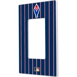 Keyscaper Atlanta Braves 1972-1975 Cooperstown Pinstripe Single Rocker Light Switch Plate