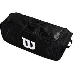 Wilson Football 10-Ball Duffle Bag Black