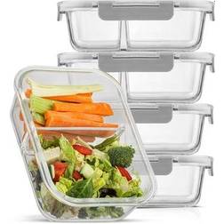 Joyjolt 2-Section Prep Food Container 5