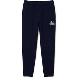 Lacoste Signature Print Jogger Track Pants - Navy Blue