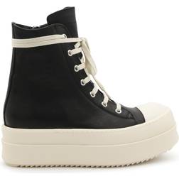 Rick Owens Bumper Leather High-top W - Black/Milk