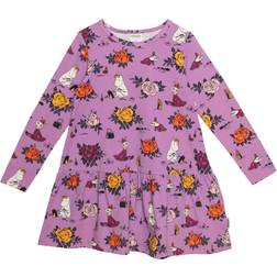 Moomin Kid's Dress Roses - Purple