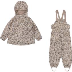 Konges Sløjd Rainy Palme Rainwear Set - Le Grand Blue