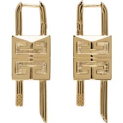 Givenchy Lock Earrings - Gold