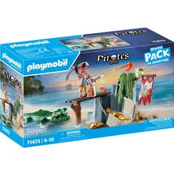 Playmobil Pirate with Alligator 71473
