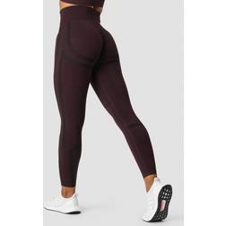 ICANIWILL Rush Seamless Tights - Burgundy