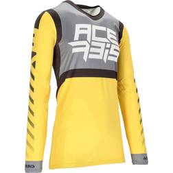 Acerbis X-Flex Five Motocross Jersey, grau-gelb, Größe 3XL, grau-gelb, Größe