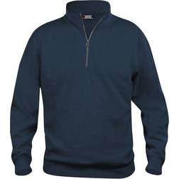 Clique Basic Half Zip Sweatshirt - Dark Navy