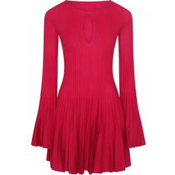 Blumarine Blumarine Amarena Wool Dress AMARENA