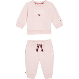 Tommy Hilfiger Baby's Logo Sweatshirt & Joggers Set - Whimsy Pink