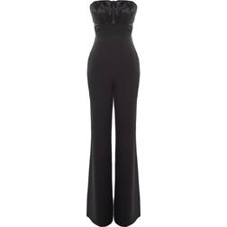 Trendyol Collection Trendyol Collection Jumpsuit Schwarz Figurbetont für Damen