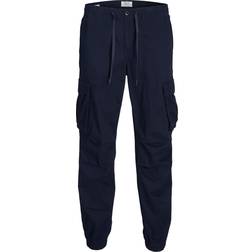 Jack & Jones Relaxed Fit Cargo Pants - Blue/Navy Blazer