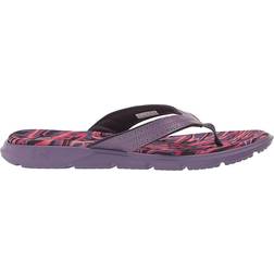 Under Armour Under Armour Women's Ignite Marbella Graphic Flip Flop, 500 Retro Purple/Retro Purple/Tux Purple