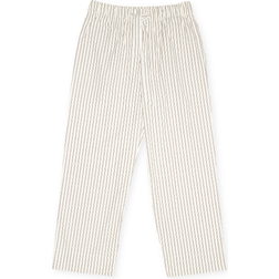 Tekla Hopper Stripes Pyjama Pant - Beige