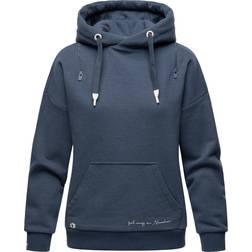 Navahoo Women's Pullover Sweatshirt Hoodie - Dusty Blue