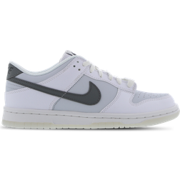 Nike Dunk Low GS - White/Pure Platinum/Football Grey/Smoke Grey