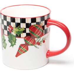 Mackenzie-Childs Deck The Halls Mug 4