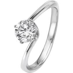 Viventy Engagement Ring - Silver/Transparent