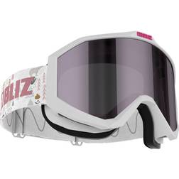 Bliz Liner JR - Pink/Silver Mirror White