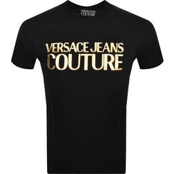 Versace Jeans Couture Foil Logo T-shirt - Black