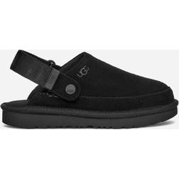 UGG Kids' Goldenstar Clog Suede Shoes in Black