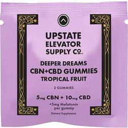 Upstate Elevator Supply - Deeper Dreams CBN+CBD Gummies, 15 MG