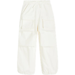 H&M Parachute Pants - Natural White