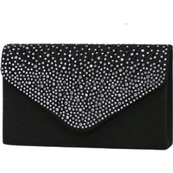 Shein Glamorous,Exquisite,Quiet Luxury Women'S Elegant Crystal Decor Evening Clutch Bag/Chain Shoulder Bag/Handbag Set With Heart Shaped Rhinestone Earrings And Necklace For Party For Party Girl,Woman,Bride Perfect For Party,Wedding,Prom,Dinner/Banquet,For Cocktail . The Best Christmas, New Year & Valentines' Gift Set., Luxury Evening Clutch Bag Set,Glamorous Gift Set For Women