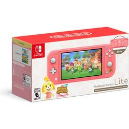 Nintendo Switch Lite - Animal Crossing: New Horizons - Coral 2023