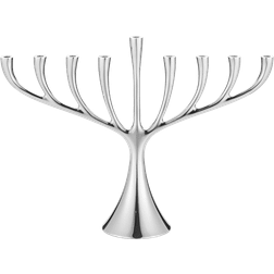 Georg Jensen Cobra Menorah Stainless Steel Kerzenhalter 27cm