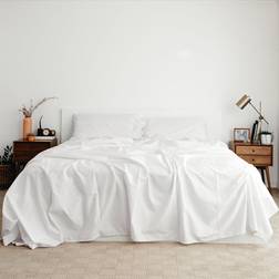 Sateen Dream Split King Bed Sheet White (292.1x279.4)