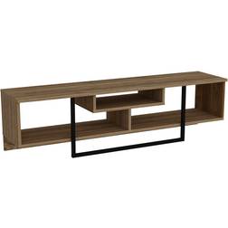 Decorotika Asal Walnut/Black Fernsehschrank 150x40cm