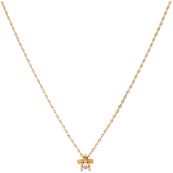 Target Dipped Pendant Necklace - Gold/Transparent