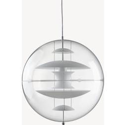 Verner Panton VP Globe White Pendellampe 40cm