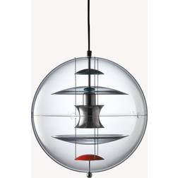 Verner Panton VP Globe Transparent Pendellampe 40cm