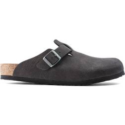 Birkenstock Boston Synthetics - Desert Dust Black