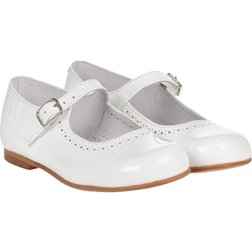 Patent Leather Shoes - White