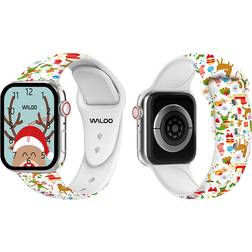 Waloo Christmas/Holiday Fun Themed Band for Apple Watch 42/44/45mm