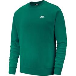 Nike Sportswear Club Fleece Crew Sweater - Malachite/White