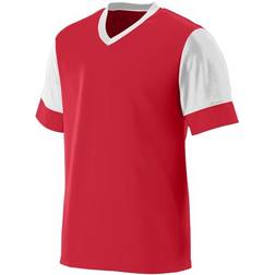 Augusta Youth Sportswear Lightning Jersey - Red/White