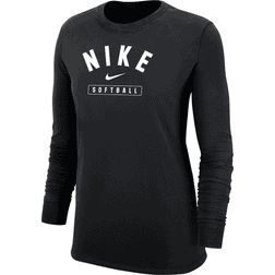 Nike Women's Softball Long-Sleeve T-shirt - Black