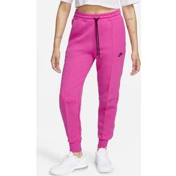 Nike Womens NSW Tech Fleece MR Joggers Womens Black/Pink