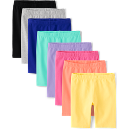 The Children's Place Girl's Bike Shorts 8-pack - French Rose