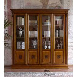 JVMoebel Showcase Brown Vitrine 210x215cm