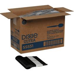 Dixie Disposable Cutlery Smartstock Refill Black 24-pack