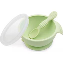 Bumkins Silicone First Feeding Baby Bowl Set